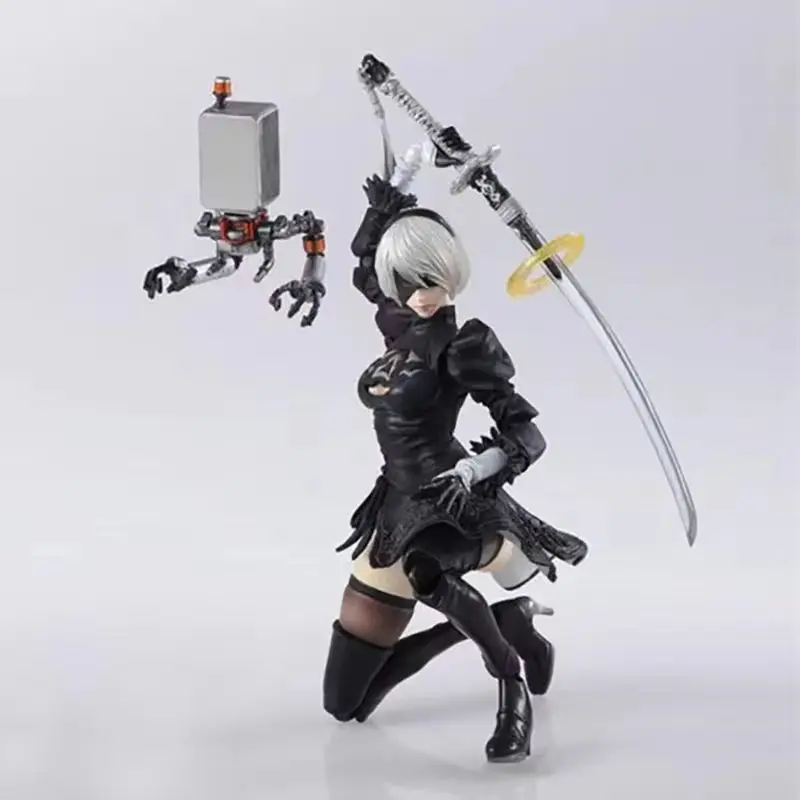 PA 2B No.2 Type B Yorha Figuras Nier Automata 2b Action Figure Toys Manga Shfiguarts Anime Peripheral Movable Collection Model
PA 2B No.2 Type B Yorha Figuras Nier Automata 2b Action Figure Toys Manga Shfiguarts Anime Peripheral Movable Collection Model