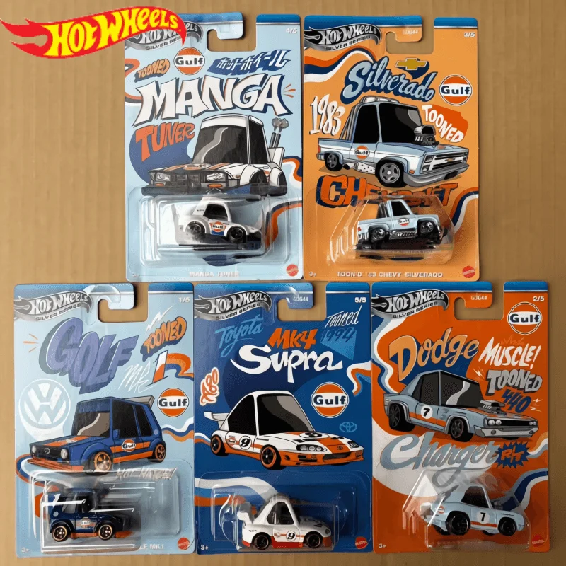 New Hot Wheels Cars Noppo Gulf Racing 94 Toyota Supra 1983 Chevrolet Silveradc 1:64 Diecast Vehicle Model Cars Kids Toys Gifts
New Hot Wheels Cars Noppo Gulf Racing 94 Toyota Supra 1983 Chevrolet Silveradc 1:64 Diecast Vehicle Model Cars Kids Toys Gifts