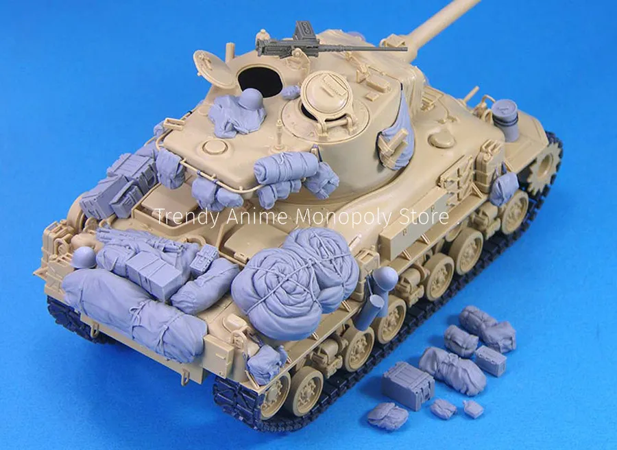 Resin model GK white mold 1/35 Israeli M51 Sherman tank pile-up toy 2054G
Resin model GK white mold 1/35 Israeli M51 Sherman tank pile-up toy 2054G