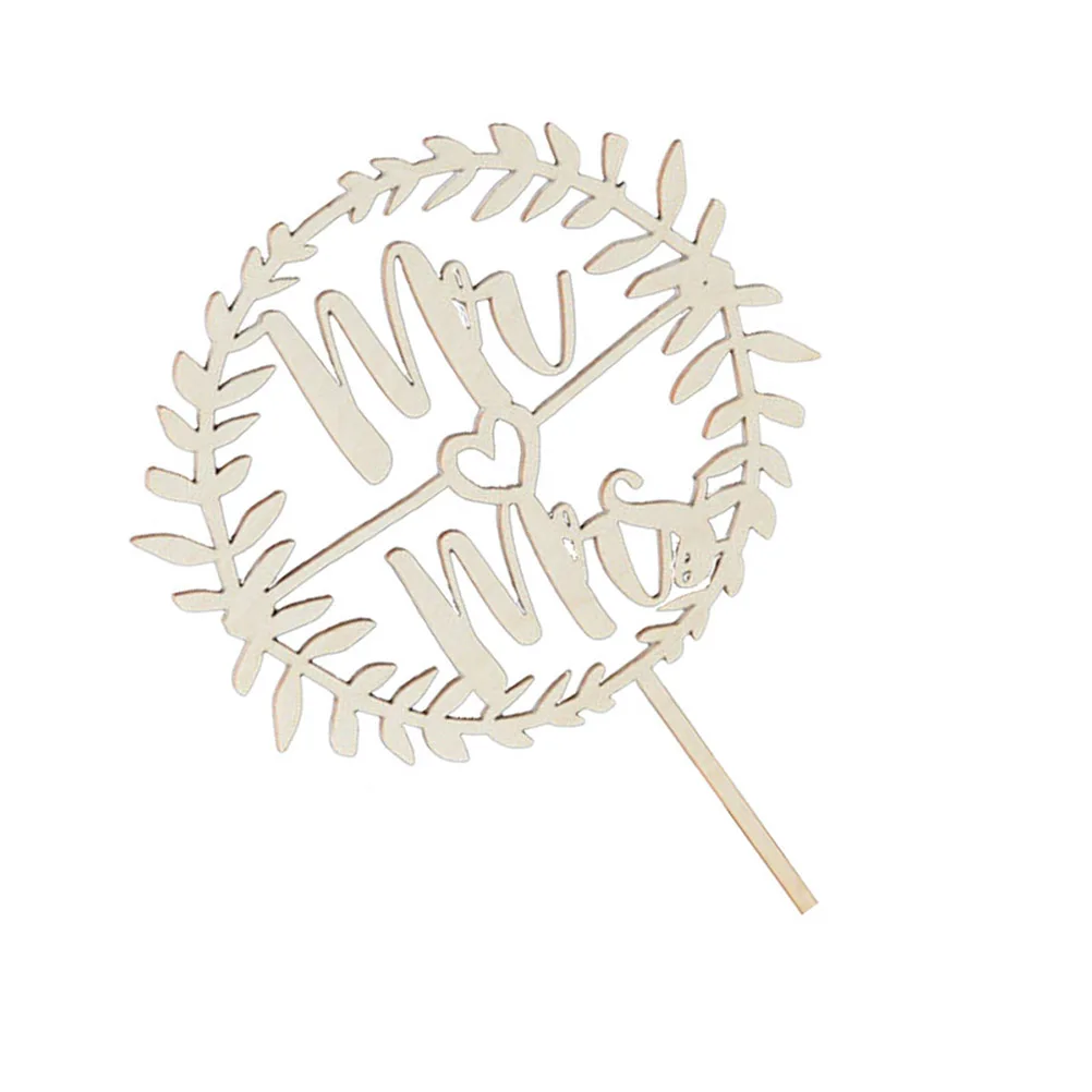 Wedding Cake Topper Mr Mrs Romantic Wood Cupcake Pick Decor Party Supplies Hat Cake Decoration Wedding Party Accessories
Wedding Cake Topper Mr Mrs Romantic Wood Cupcake Pick Decor Party Supplies Hat Cake Decoration Wedding Party Accessories