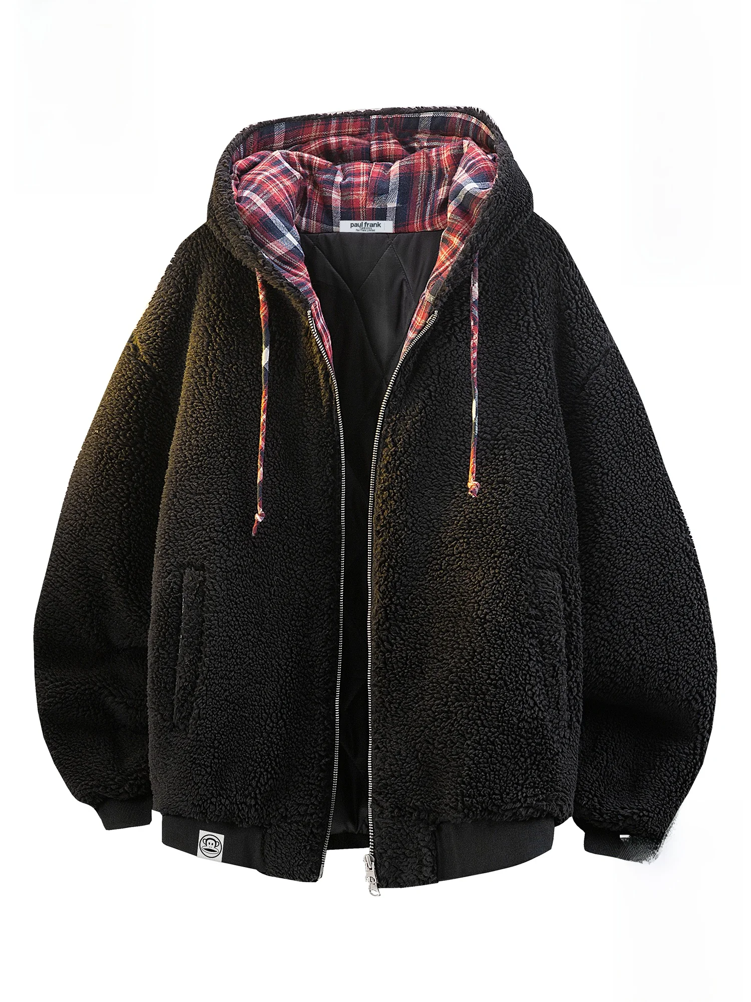 Мужская зимняя теплая куртка Paul Frank из утолщенного хлопка с капюшоном и воротником из овечьей шерсти, молодежная модная повседневная верхняя одежда с длинными рукавами на молнии
Мужская зимняя теплая куртка Paul Frank из утолщенного хлопка с капюшоном и воротником из овечьей шерсти, молодежная модная повседневная верхняя одежда с длинными рукавами на молнии