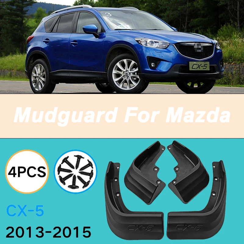 For Mazda CX-5 2013-2016 Automotive Tire Mudguard Waterproof Prevent Mud Splashing Car Mud Flaps Fender Trim 4pcs Accessories
For Mazda CX-5 2013-2016 Automotive Tire Mudguard Waterproof Prevent Mud Splashing Car Mud Flaps Fender Trim 4pcs Accessories