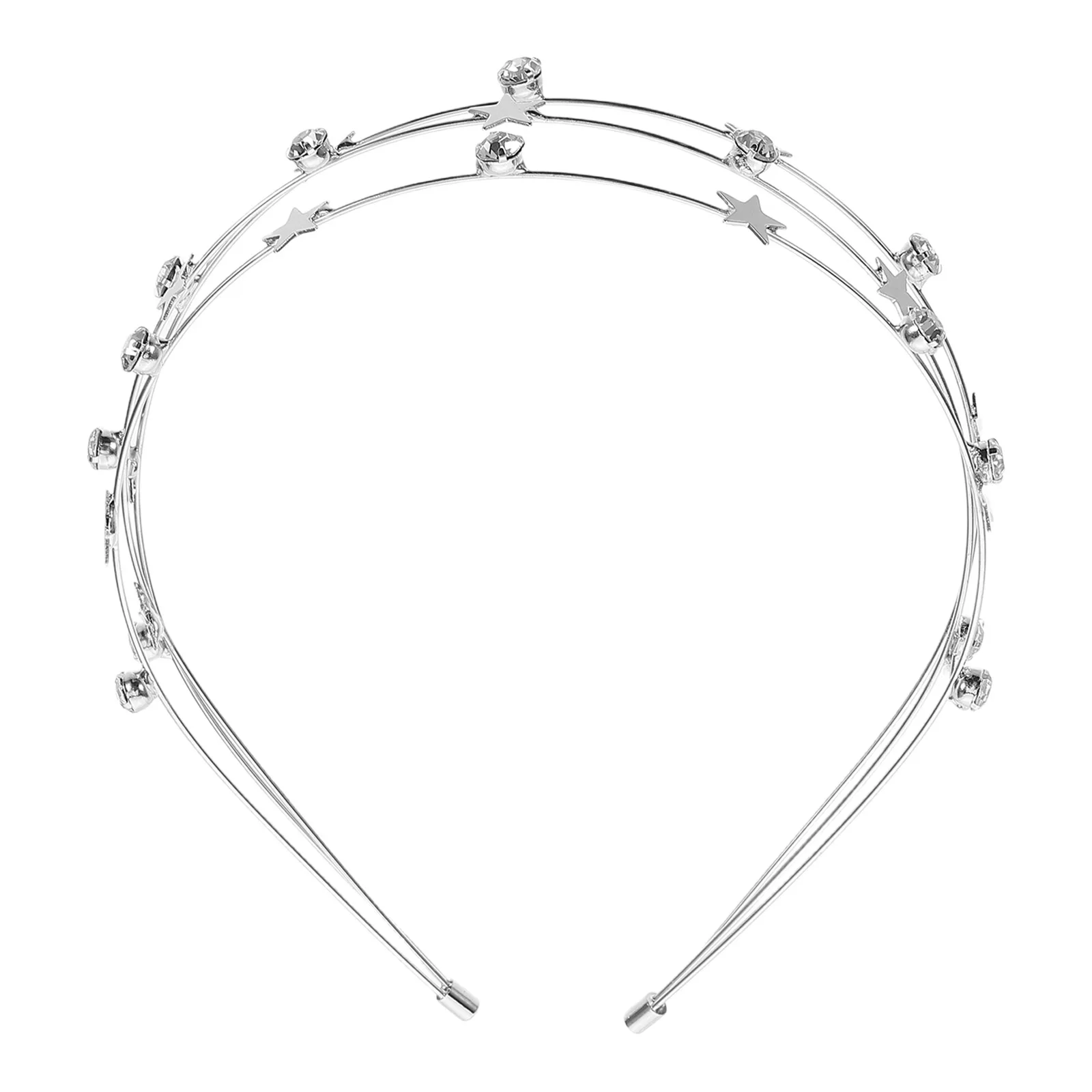 Elegant Multi Layer Rhinestone Star Headband Durable Metal Hair Hoop Sparkling Bridal Wedding Party Accessories For Women
Elegant Multi Layer Rhinestone Star Headband Durable Metal Hair Hoop Sparkling Bridal Wedding Party Accessories For Women