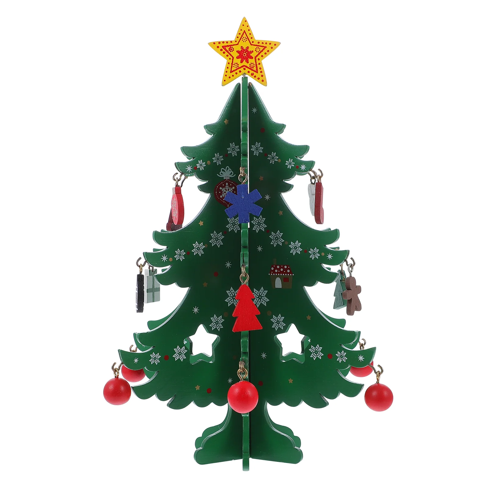 Wooden Christmas Tree Desktop Mini Holiday Xmas Ornament Model 3D Crafts Window Adornment
Wooden Christmas Tree Desktop Mini Holiday Xmas Ornament Model 3D Crafts Window Adornment