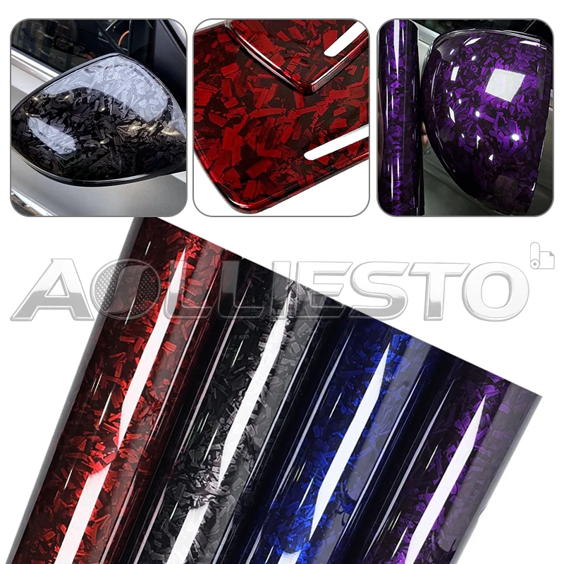 High Gloss Forged Carbon Fiber Color Change Film Vinyl Paper for Car Wrapping Film Car Tuning Stickers Vinyls Accessories Wrap
High Gloss Forged Carbon Fiber Color Change Film Vinyl Paper for Car Wrapping Film Car Tuning Stickers Vinyls Accessories Wrap