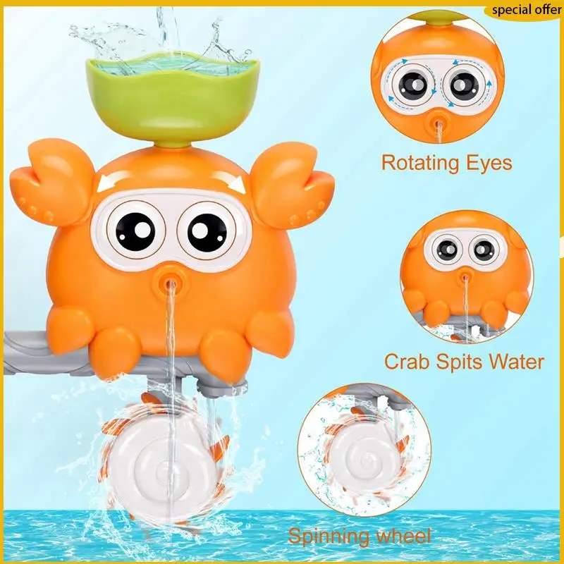 A50I Colorful Bath Toys For Toddlers 1-3, Water Tub Toys With Mini Sprinkler & Cups, Ideal Gift In Color Box
A50I Colorful Bath Toys For Toddlers 1-3, Water Tub Toys With Mini Sprinkler & Cups, Ideal Gift In Color Box