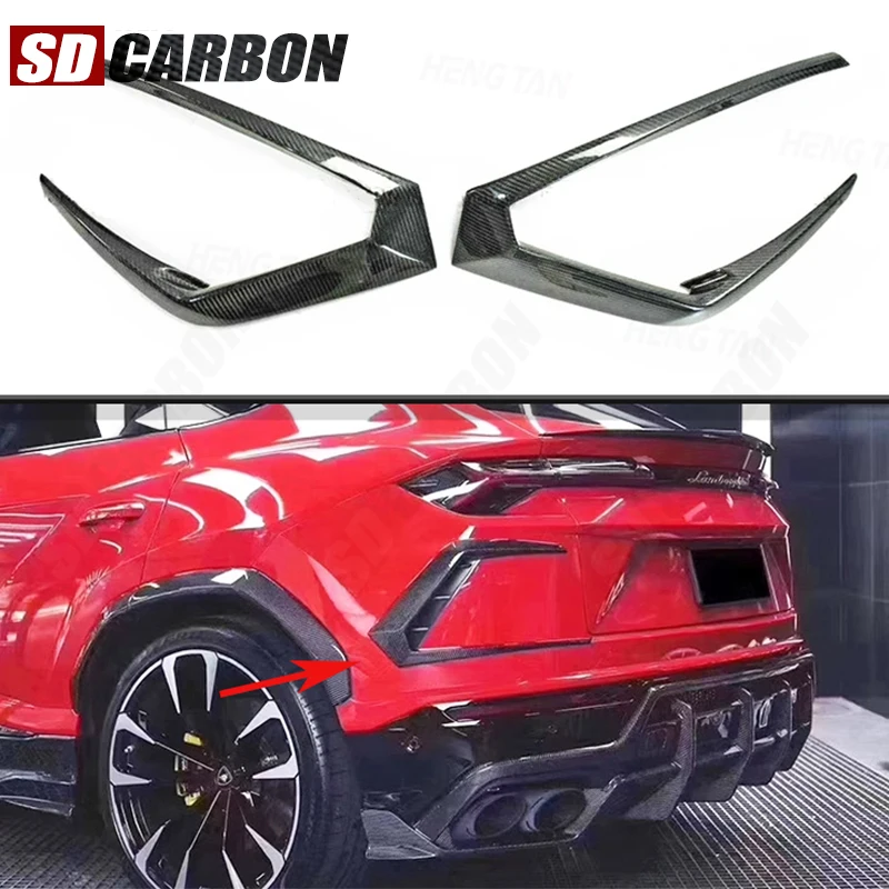 For Lamborghini Urus 2018-2021 Carbon Fiber/Forged carbon Car rear wind knife Rear Bumper Spoiler Spliteer Flank Cover Body Kit
For Lamborghini Urus 2018-2021 Carbon Fiber/Forged carbon Car rear wind knife Rear Bumper Spoiler Spliteer Flank Cover Body Kit