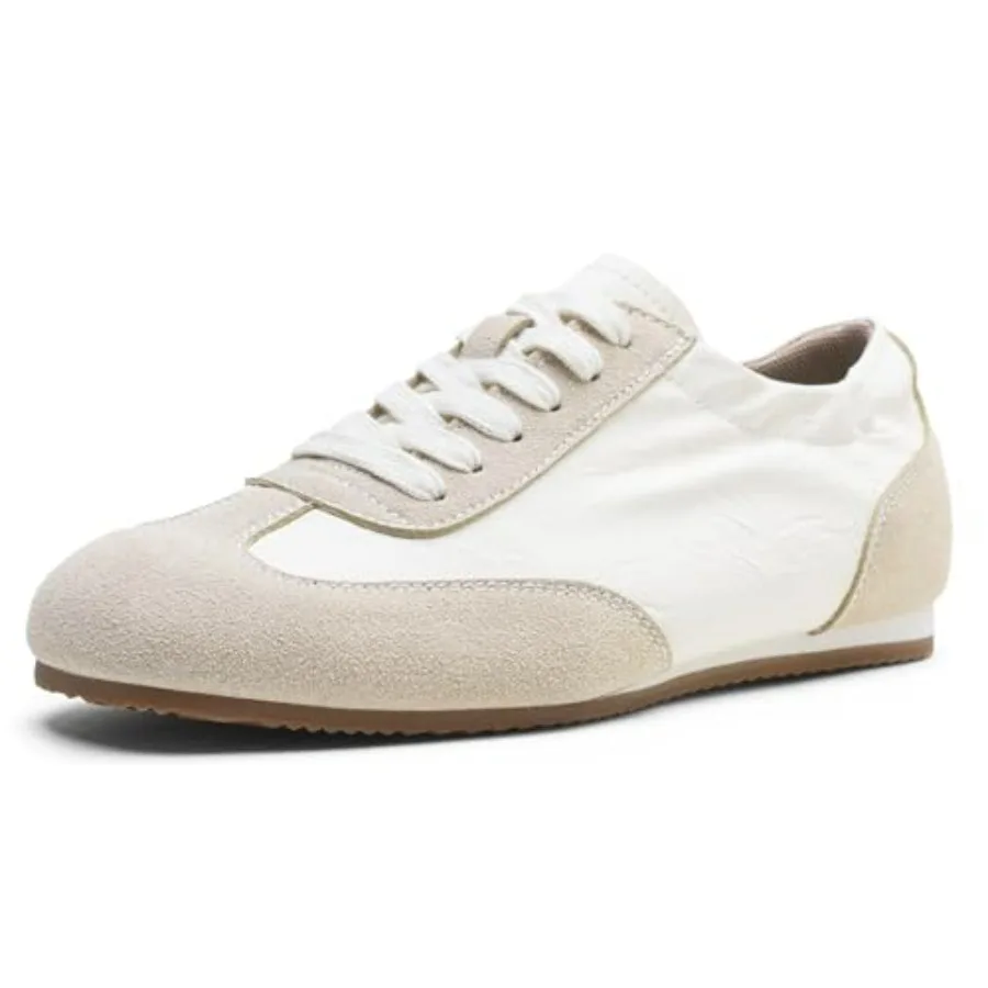 Vepose Women's Retro GAT Casual Sneakers, Boho Lightweight Square Toe Suede Trainers, Removable Pom Pom, Comfy Memory Foam Cute
Vepose Women's Retro GAT Casual Sneakers, Boho Lightweight Square Toe Suede Trainers, Removable Pom Pom, Comfy Memory Foam Cute
