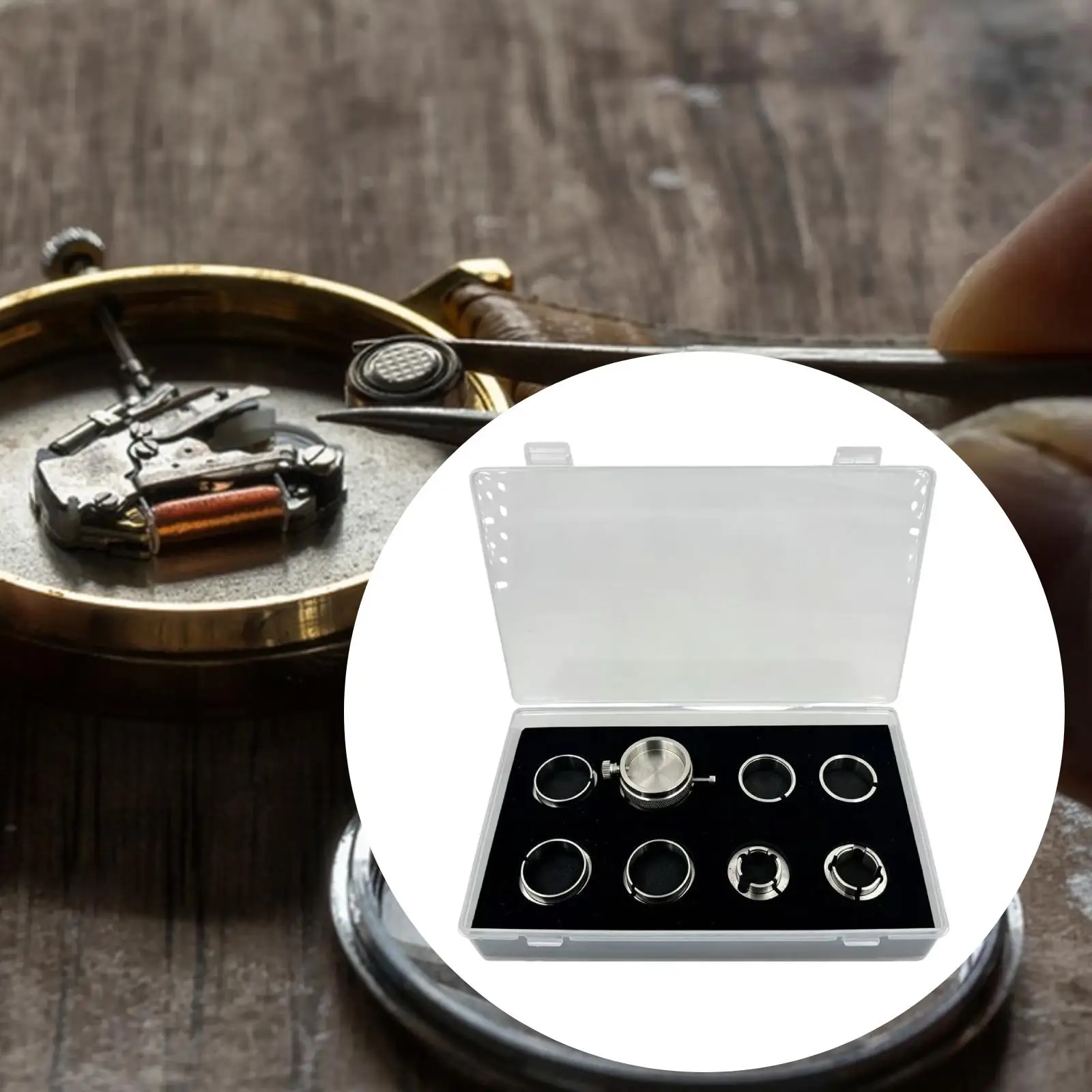 Watch Movement Holder Reliable Compact Lightweight Watchmakers Watch Repair Tool Maintenance Repair Kit Tool for 8500 2000 3100
Watch Movement Holder Reliable Compact Lightweight Watchmakers Watch Repair Tool Maintenance Repair Kit Tool for 8500 2000 3100