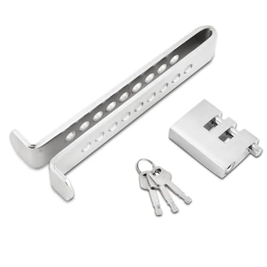 Anti-Theft Brake Clutch Lock 9 Holes Anti-Theft Device Safety Tool Stainless Steel Vehicle Brake Pedal Lock with 3 Keys Compati
Anti-Theft Brake Clutch Lock 9 Holes Anti-Theft Device Safety Tool Stainless Steel Vehicle Brake Pedal Lock with 3 Keys Compati