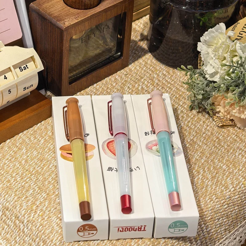 TANOOCI TAM-100 Magnetic Suction Cap Gel Pen 0.5mm Black Ink Smooth Writing Resin Body Signature Pen Student Stationery Gift
TANOOCI TAM-100 Magnetic Suction Cap Gel Pen 0.5mm Black Ink Smooth Writing Resin Body Signature Pen Student Stationery Gift