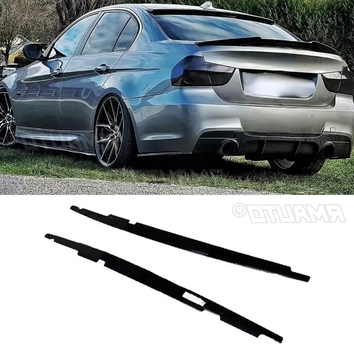 For BMW 3 Series E90 4-door 2006-2013 Car Side Skirt Lip Spoiler Extension Diffuser Car Side Skirt Splitter Apron Accessories
For BMW 3 Series E90 4-door 2006-2013 Car Side Skirt Lip Spoiler Extension Diffuser Car Side Skirt Splitter Apron Accessories