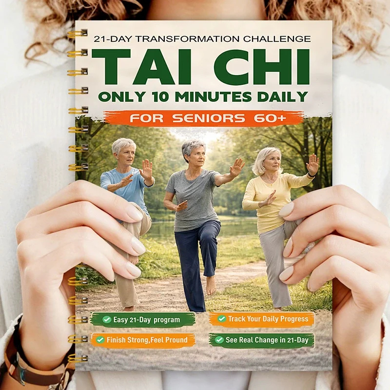 21 Days Transformation Challenge Tai Chi For Seniors Only 10 Minutes Daily Tai Chi Walking Easy 3-week Program Book
21 Days Transformation Challenge Tai Chi For Seniors Only 10 Minutes Daily Tai Chi Walking Easy 3-week Program Book