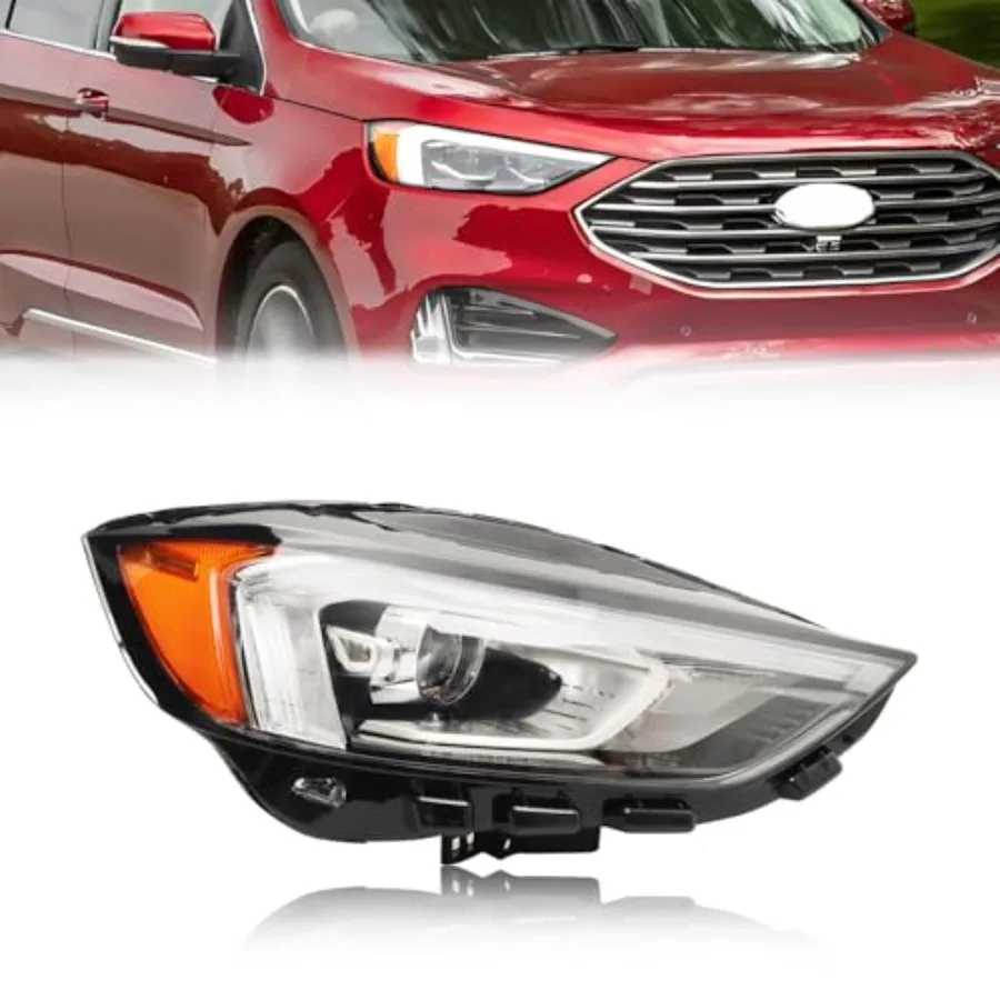 Headlight Assembly for Ford Edge 20192024 Right Side: Clear Lens LED DRL Bulbs Included OEM-Style Replacement
Headlight Assembly for Ford Edge 20192024 Right Side: Clear Lens LED DRL Bulbs Included OEM-Style Replacement
