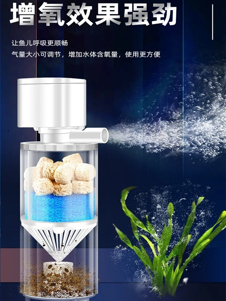 Fish tank filter water pump circulation system oxygen generator all-in-one small fish toile
Fish tank filter water pump circulation system oxygen generator all-in-one small fish toile