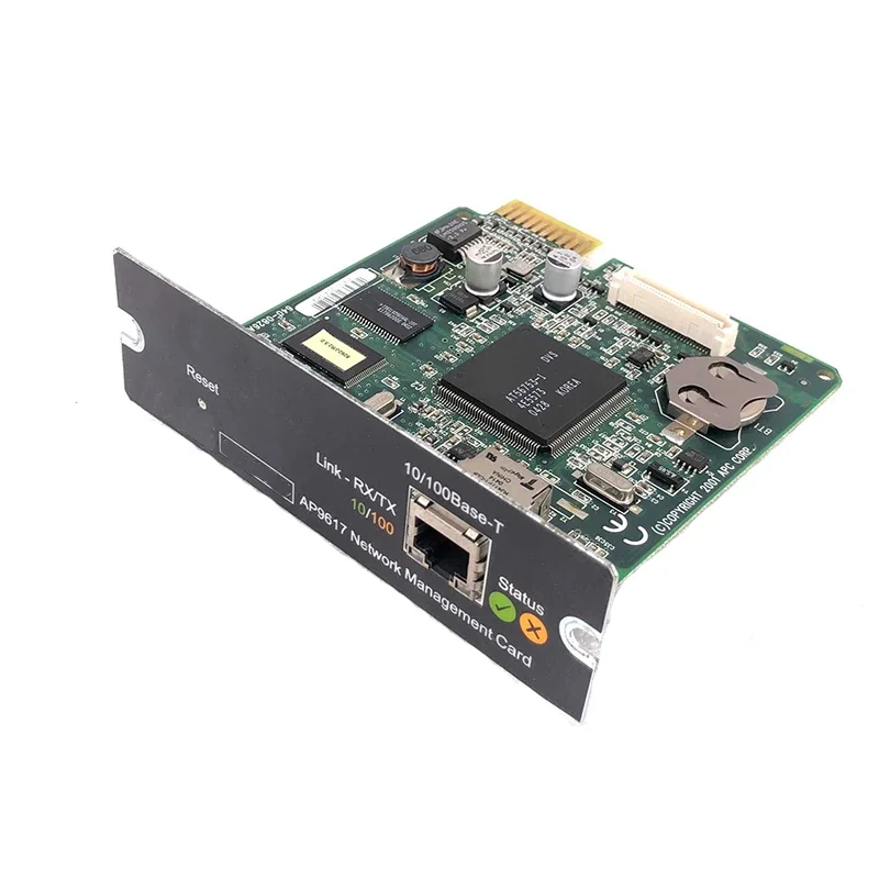 Fast Delivery Is Suitable for APC AP9617 AP9619 Network Intelligent Management Card Add-on Card UPS Power Supply
Fast Delivery Is Suitable for APC AP9617 AP9619 Network Intelligent Management Card Add-on Card UPS Power Supply