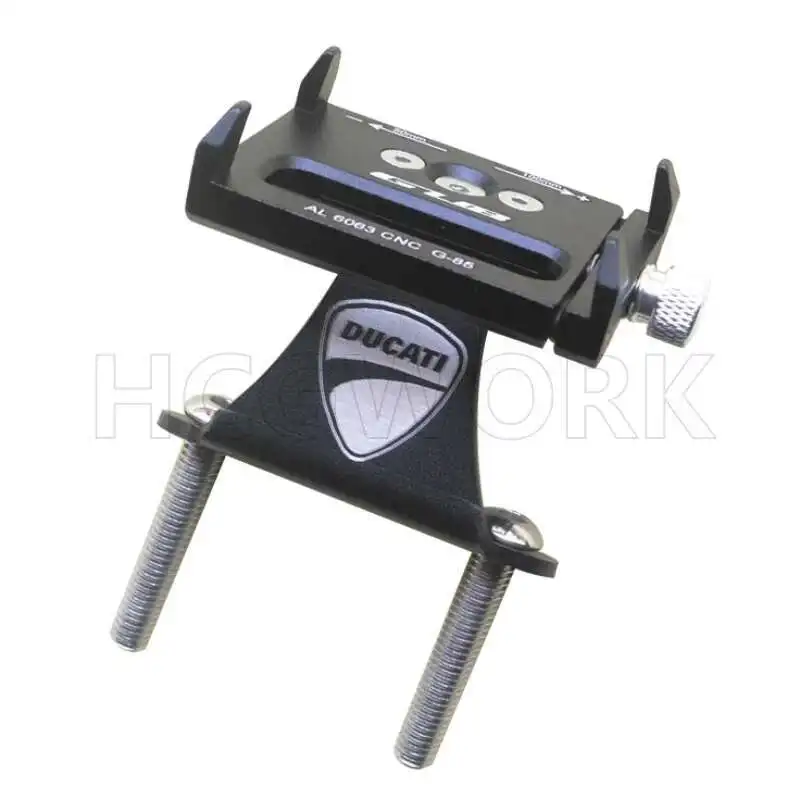 Motorcycle Phone Holder Stand with Shock Absorption for Ducati Scrambler 800 1100
Motorcycle Phone Holder Stand with Shock Absorption for Ducati Scrambler 800 1100
