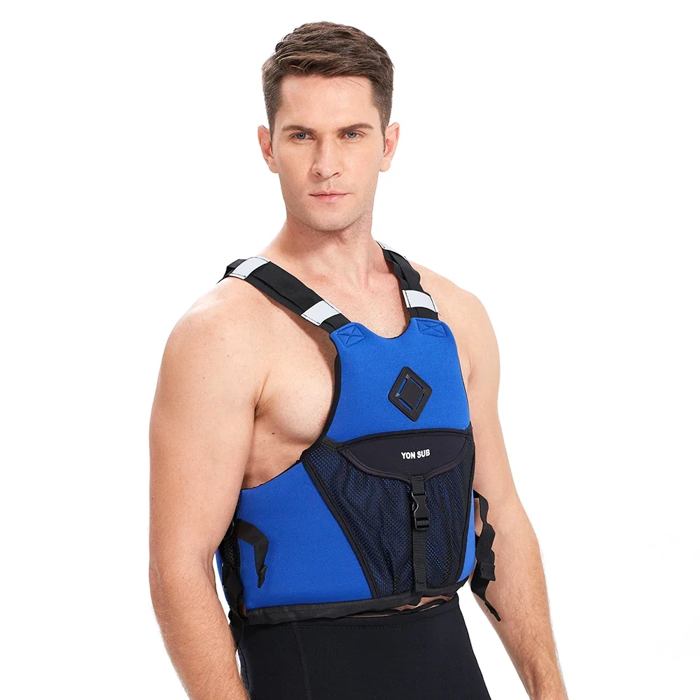 Outdoor Adult Fishing Vest Neoprene Highly Buoyant Lightweight Water Gear For Rafting Kayaking Paddling Surfing
Outdoor Adult Fishing Vest Neoprene Highly Buoyant Lightweight Water Gear For Rafting Kayaking Paddling Surfing