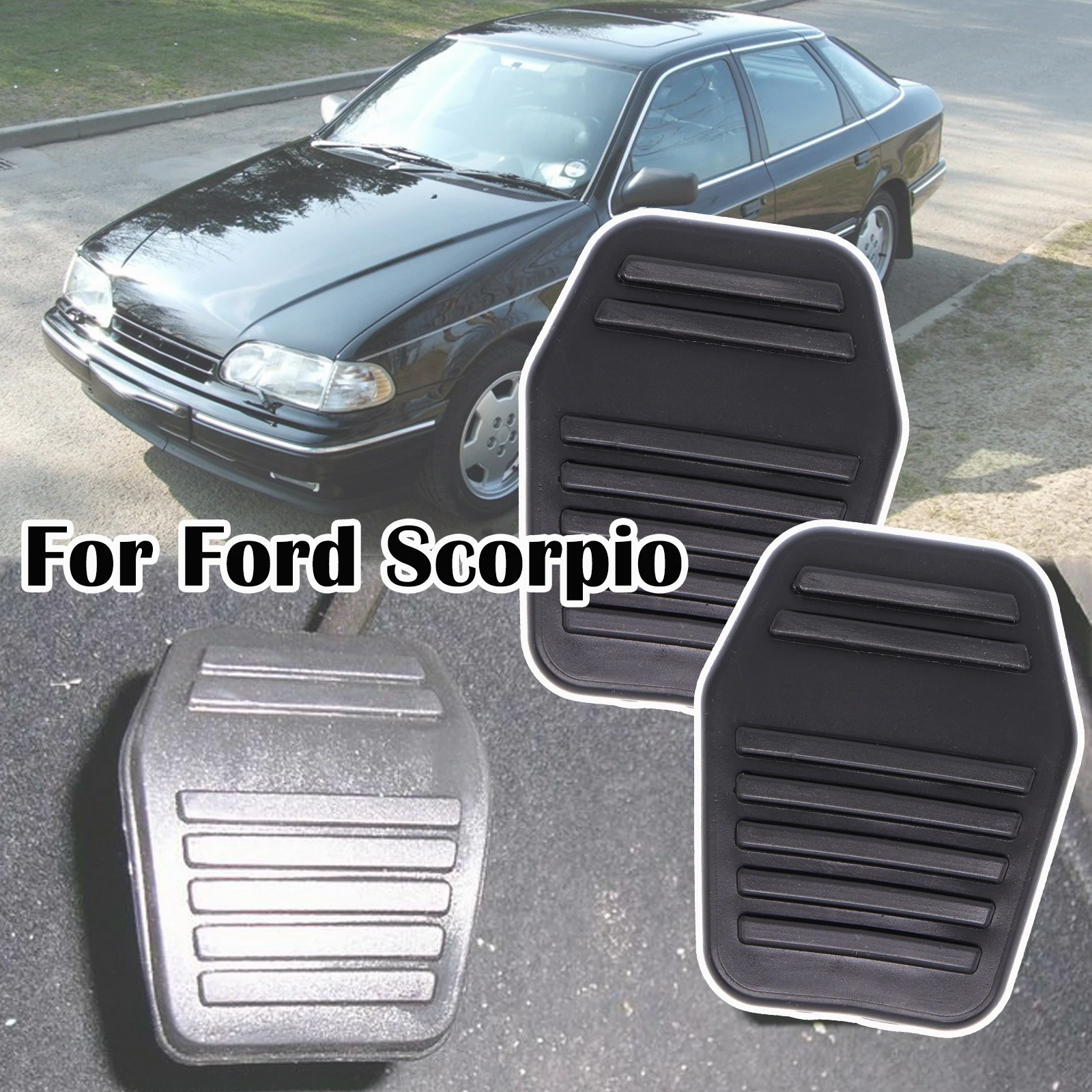 For Ford Scorpio 1994 1995 1996 1997 1998 Mondeo 3 MK3 1993 1994 1995 - 2007 Car Brake Clutch Foot Pedal Pad Cover Accessories
For Ford Scorpio 1994 1995 1996 1997 1998 Mondeo 3 MK3 1993 1994 1995 - 2007 Car Brake Clutch Foot Pedal Pad Cover Accessories