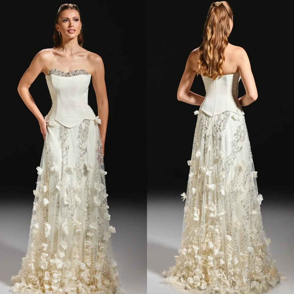 Customized Elegant Pleat Jersey Sequined Applique A-line Sweetheart Long Dresses Bespoke Occasion Quinceanera Exquisite
Customized Elegant Pleat Jersey Sequined Applique A-line Sweetheart Long Dresses Bespoke Occasion Quinceanera Exquisite