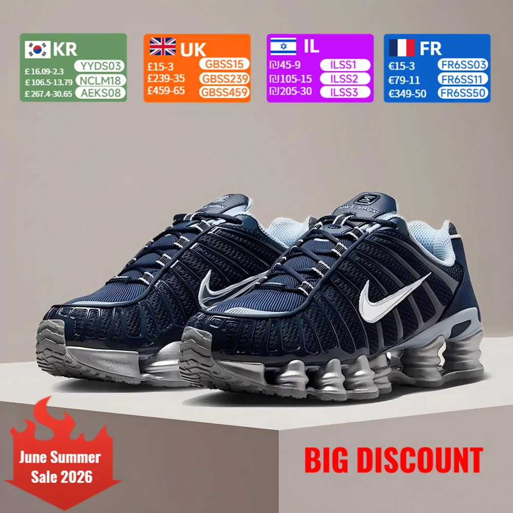 Nike SHOX TL Women's Casual Fashionable Versatile, Trendy Slip-Resistant Durable Running Shoes IH4481-400
Nike SHOX TL Women's Casual Fashionable Versatile, Trendy Slip-Resistant Durable Running Shoes IH4481-400