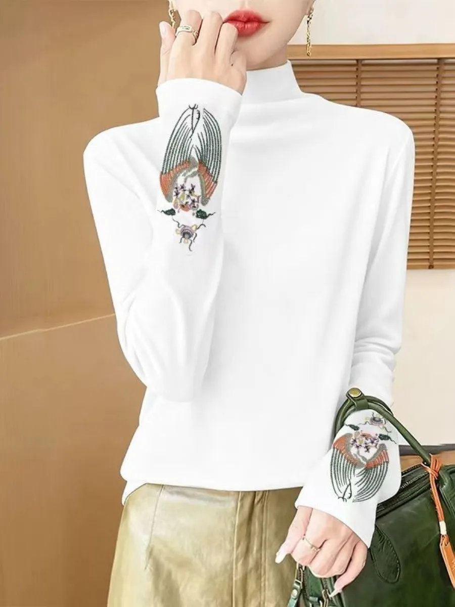 Autumn Winter New Style Versatile High Collar Embroidered Parka Coat Warm German Velvet Long Jacket for Women's Fashion
Autumn Winter New Style Versatile High Collar Embroidered Parka Coat Warm German Velvet Long Jacket for Women's Fashion