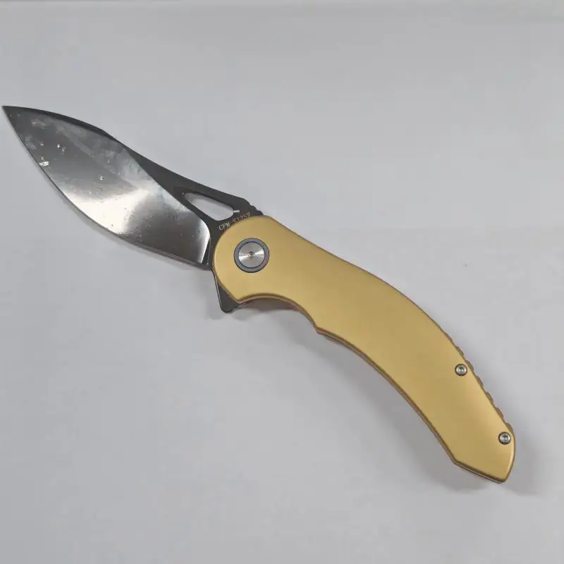 Titanium Alloy Folding Knife - DLC Coating High Hardness EDC Tool for Outdoor Survival, Fruit Cutting | Collection Level gift
Titanium Alloy Folding Knife - DLC Coating High Hardness EDC Tool for Outdoor Survival, Fruit Cutting | Collection Level gift