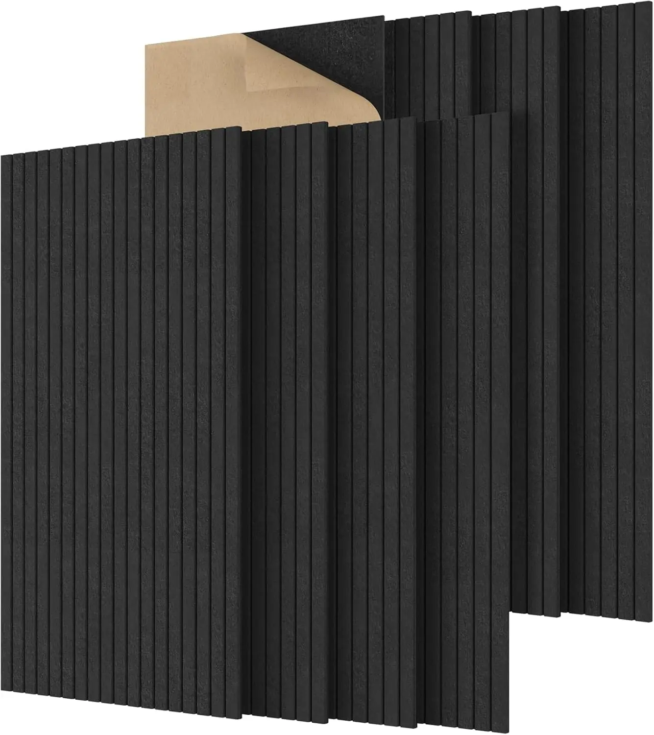 Large Acoustic Panels, Self-Adhesive Soundproof Wall Panels for Echo Absorption in Home Studio Office, Black
Large Acoustic Panels, Self-Adhesive Soundproof Wall Panels for Echo Absorption in Home Studio Office, Black