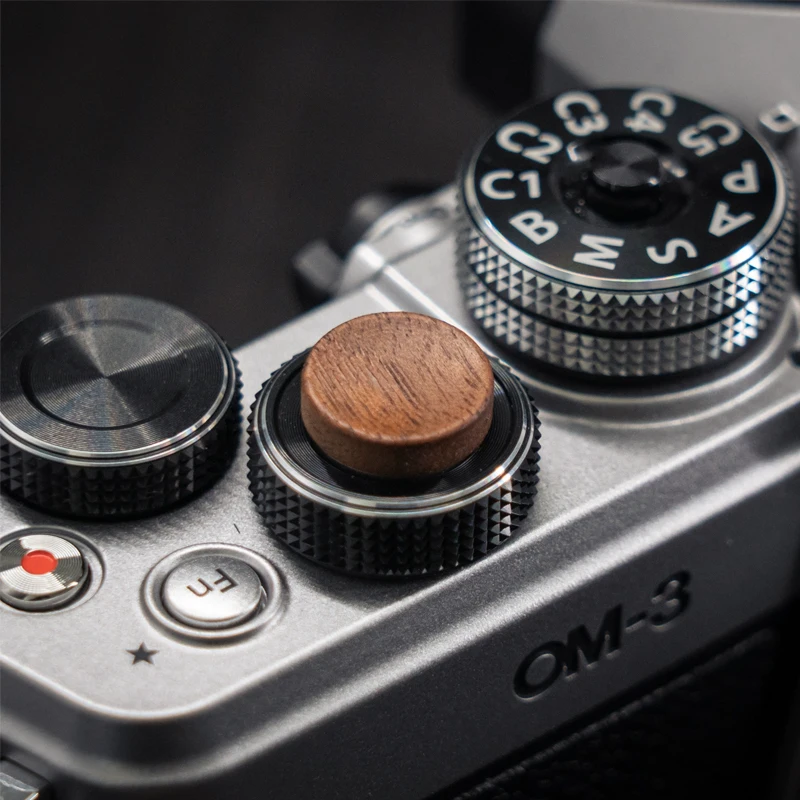 YUWOOD Кнопка спуска затвора из цельного дерева, резьба 11 мм, совместимая с камерами Leica Fujifilm Nikon и Olympus
YUWOOD Кнопка спуска затвора из цельного дерева, резьба 11 мм, совместимая с камерами Leica Fujifilm Nikon и Olympus