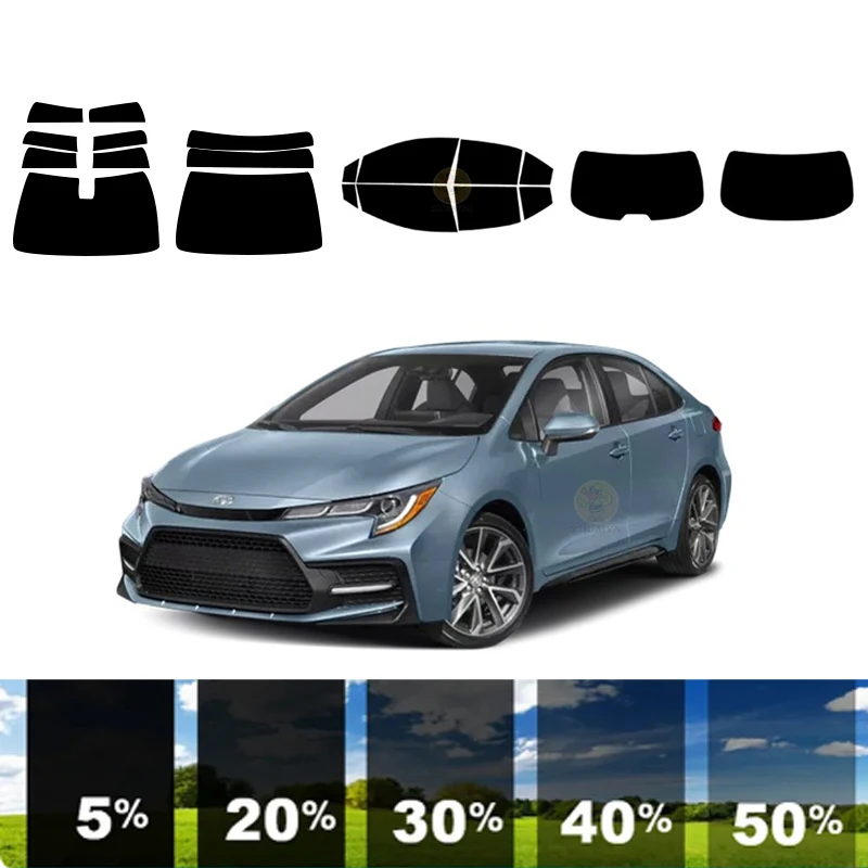 precut Removable Window Tint Film For Car 100% UVR 5%-70%VLT Heat Insulation Carbon For TOYOTA COROLLA 4 DR SEDAN 2020-2023
precut Removable Window Tint Film For Car 100% UVR 5%-70%VLT Heat Insulation Carbon For TOYOTA COROLLA 4 DR SEDAN 2020-2023