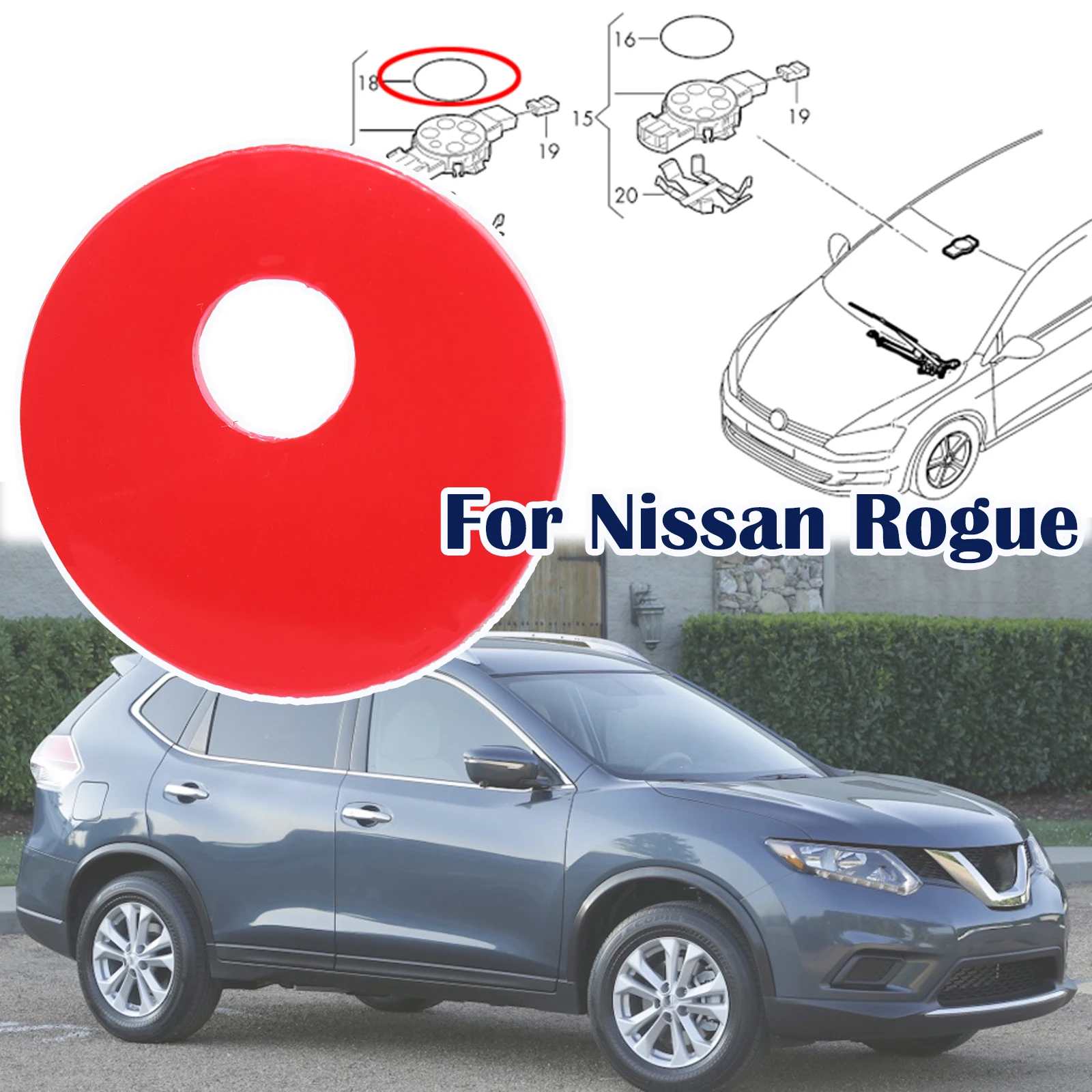 Rain Light Sensor Gel Pad For Nissan Rogue Sport Qashqai J11 Adhesive Film Silicone Sticker Windscreen Chip Repair Kit Fix Tape
Rain Light Sensor Gel Pad For Nissan Rogue Sport Qashqai J11 Adhesive Film Silicone Sticker Windscreen Chip Repair Kit Fix Tape