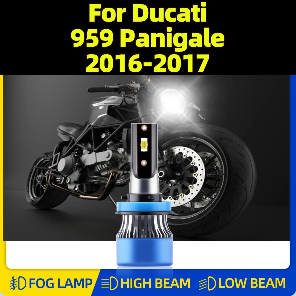 1PC Motorcycle LED Headlight Bulb 6000K White CSP Chip Moto Lamp 12V 24V Plug And Play For Ducati 959 Panigale 2016 2017
1PC Motorcycle LED Headlight Bulb 6000K White CSP Chip Moto Lamp 12V 24V Plug And Play For Ducati 959 Panigale 2016 2017