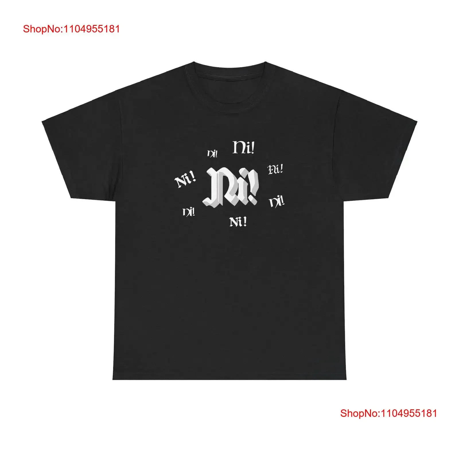 Knights Who Say Ni Python Inspired Heavy Cotton T Shirt vintage Washed Breathable graphic Unisex Stretched Versatile homme
Knights Who Say Ni Python Inspired Heavy Cotton T Shirt vintage Washed Breathable graphic Unisex Stretched Versatile homme