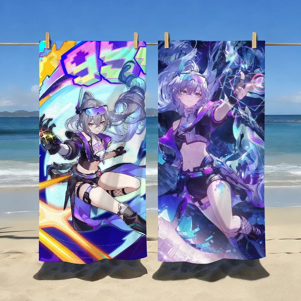 Game Silver Wolf H-Honkai-S Star Rail Swimming Sports Towel, Quick-Dry Soft Microfiber Lightweight Beach Towel, Summer Gift
Game Silver Wolf H-Honkai-S Star Rail Swimming Sports Towel, Quick-Dry Soft Microfiber Lightweight Beach Towel, Summer Gift