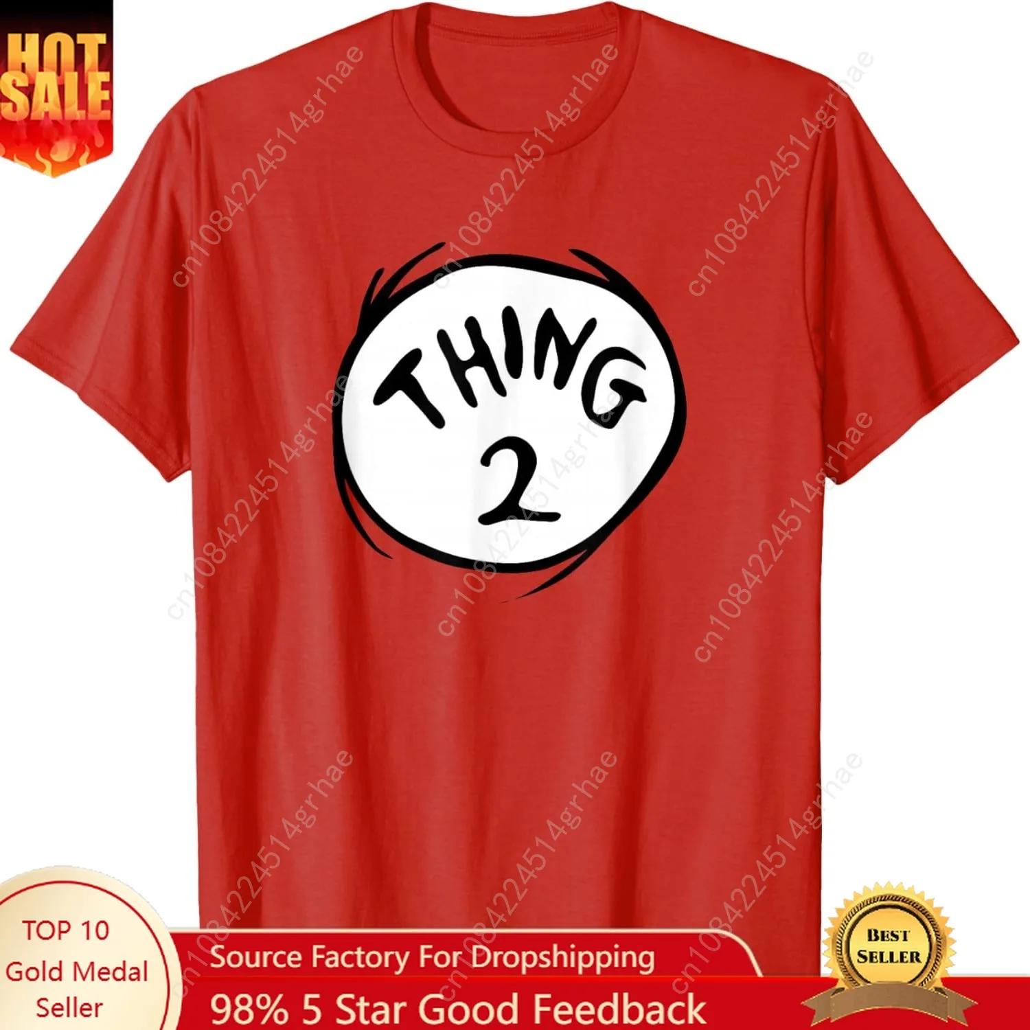 Thing 2 Emblem T-Shirt
Thing 2 Emblem T-Shirt