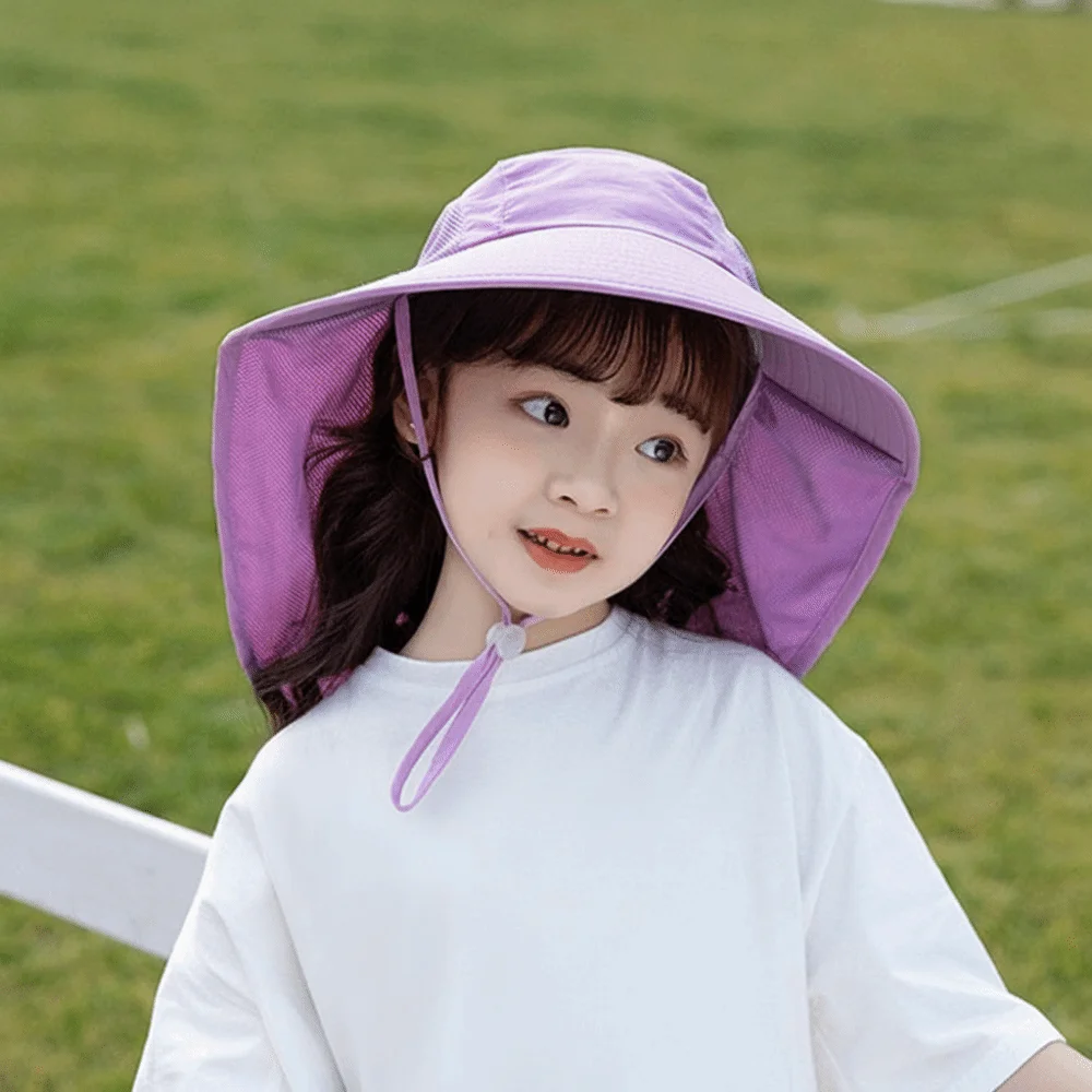 Foldable Solid Color Children Bucket Hat Wide Brim Fisherman Hat Sunscreen Cap Drawstring Korean Style Summer Sun Hat Baby
Foldable Solid Color Children Bucket Hat Wide Brim Fisherman Hat Sunscreen Cap Drawstring Korean Style Summer Sun Hat Baby