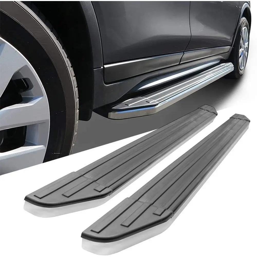 , Running Board Compatible with 2016-2022 Honda Pilot, V2 Style Black with Chrome Passenger Driver Side Step Nerf Bar Pair Alumi
, Running Board Compatible with 2016-2022 Honda Pilot, V2 Style Black with Chrome Passenger Driver Side Step Nerf Bar Pair Alumi