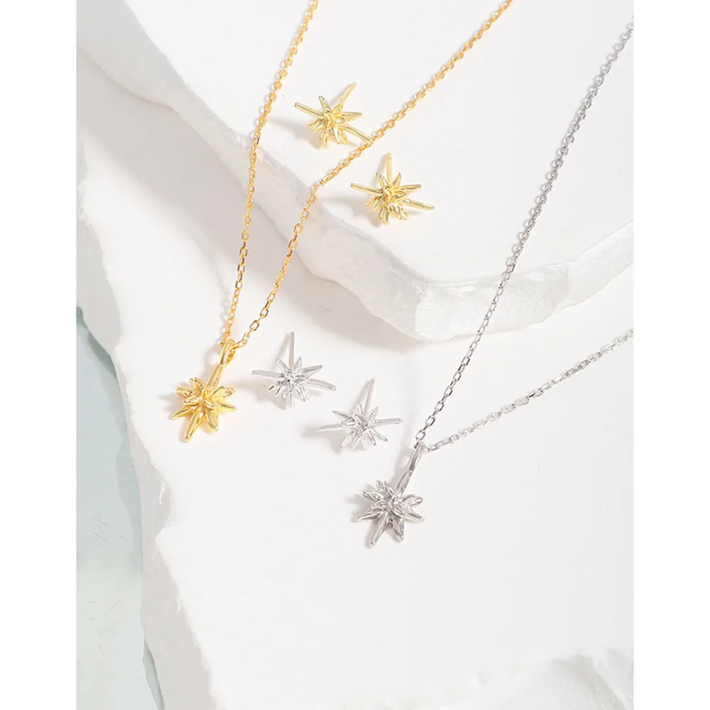 Корейские нишевые шпильки INS Starburst | Серебряные минималистичные серьги S925
Корейские нишевые шпильки INS Starburst | Серебряные минималистичные серьги S925