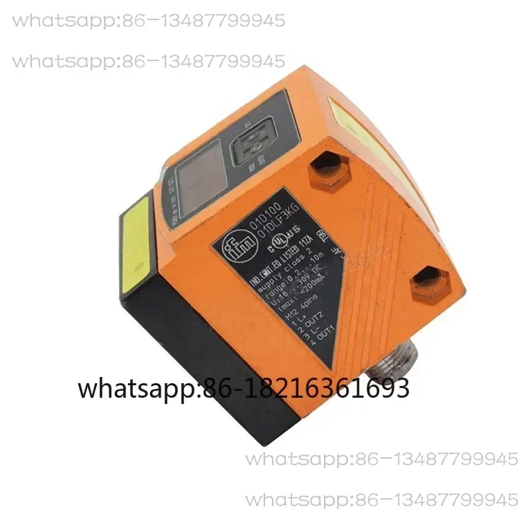 New original authentic German IFM ifm 01D100 ranging sensor 01DLF3KG spot
New original authentic German IFM ifm 01D100 ranging sensor 01DLF3KG spot