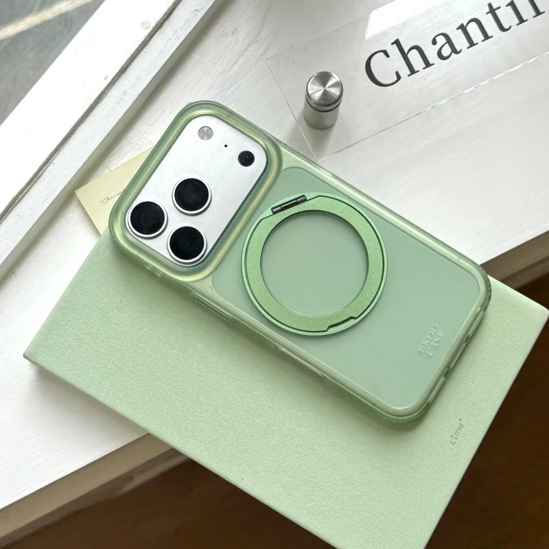 Simple Clear Green Color 360 Degrees Rotation Stand Phone Case For iPhone 17 Pro 16 15 14 Pro Max Back Cover Cute Protective Cas
Simple Clear Green Color 360 Degrees Rotation Stand Phone Case For iPhone 17 Pro 16 15 14 Pro Max Back Cover Cute Protective Cas