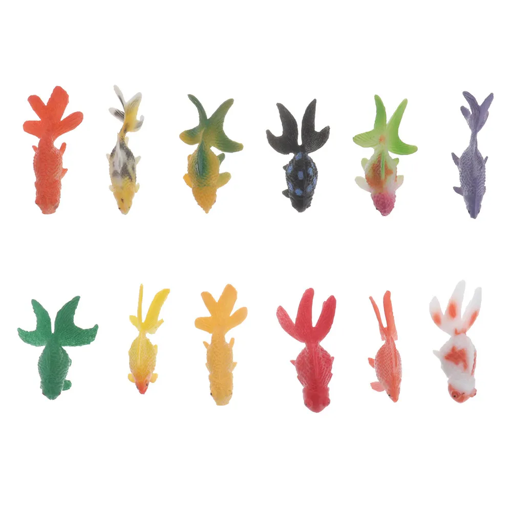 12Pcs Goldfish Figures Premium Material Compact Size Stylish Delicate Decor for Kids Educational Play
12Pcs Goldfish Figures Premium Material Compact Size Stylish Delicate Decor for Kids Educational Play