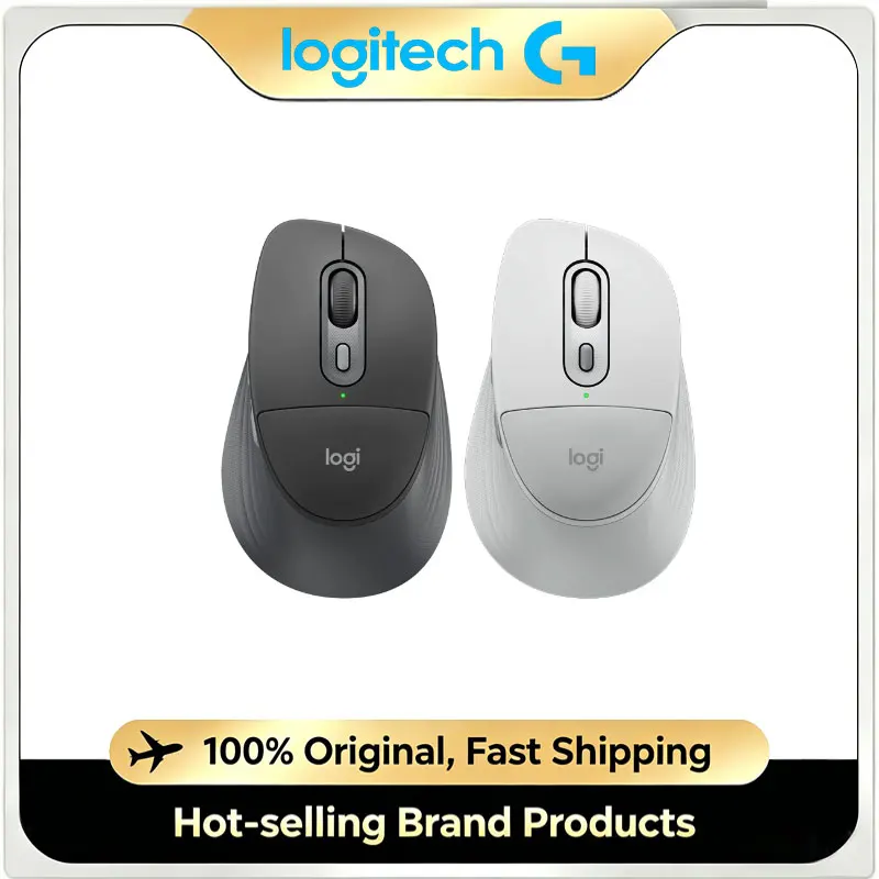 Logitech Signature Comfort Plus M850 L Wireless Bluetooth Dual-Mode Silent Mouse, Ergonomic for Office Use
Logitech Signature Comfort Plus M850 L Wireless Bluetooth Dual-Mode Silent Mouse, Ergonomic for Office Use