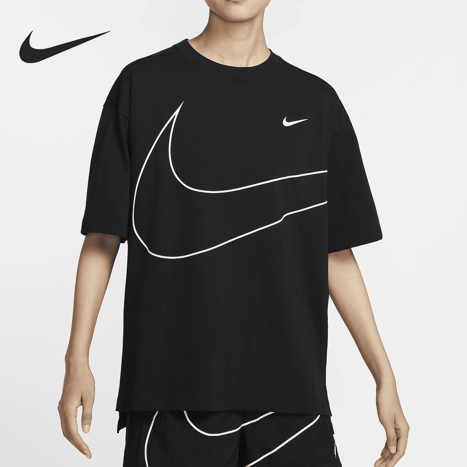 Nike genuine autumn new women's loose casual sports knitted short sleeved HQ1581-010
Nike genuine autumn new women's loose casual sports knitted short sleeved HQ1581-010