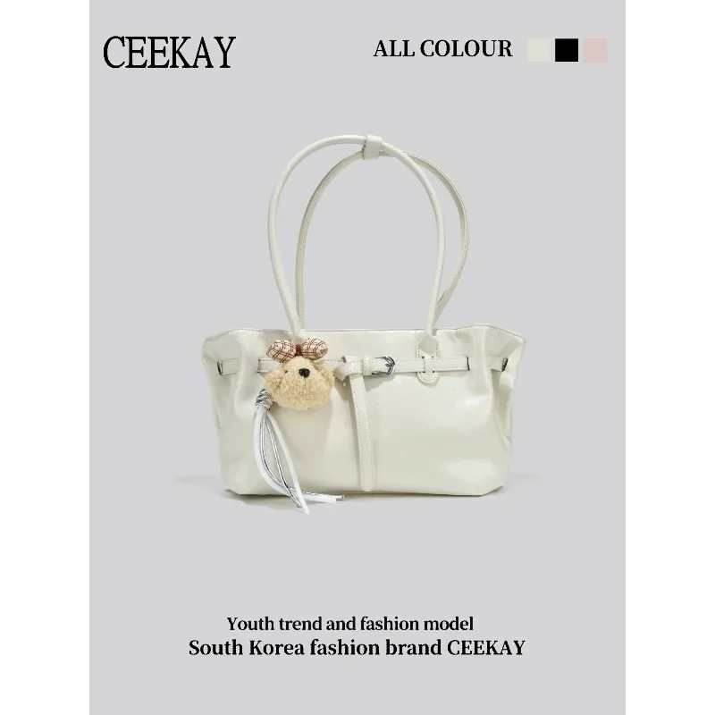 Модная сумка-тоут CEEKAY из глянцевой кожи с рюшами и плюшевым декором в виде щенка, трендовая сумка через плечо для шопинга, коллекция 2026 года, женские сумки
Модная сумка-тоут CEEKAY из глянцевой кожи с рюшами и плюшевым декором в виде щенка, трендовая сумка через плечо для шопинга, коллекция 2026 года, женские сумки