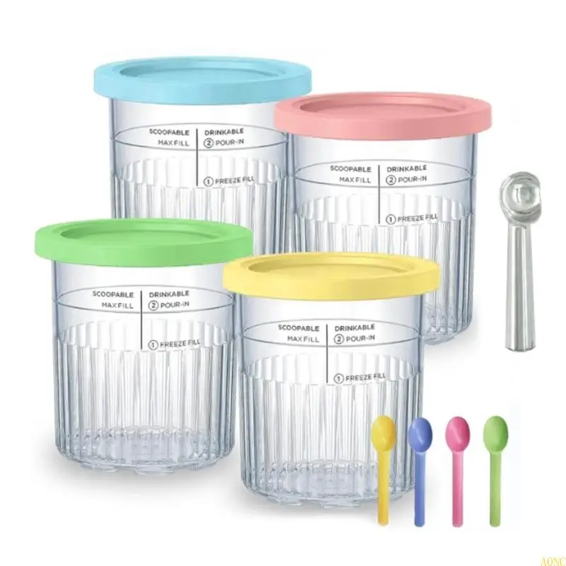 A0NC Ice Cream Pints Cup Containers with Lids for NC500 NC501 Series Safe Leak Proof
A0NC Ice Cream Pints Cup Containers with Lids for NC500 NC501 Series Safe Leak Proof