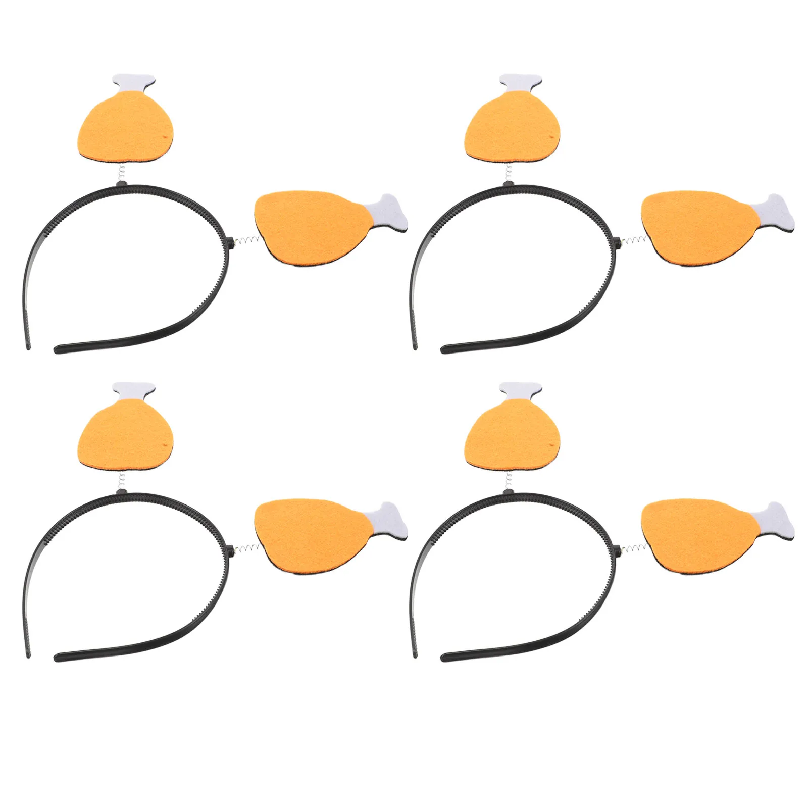 4pcs Chicken Drumstick Headband Creative Photo Prop Party Accessory Costume Hair Decoration Halloween New Year'S Eve Cosplay
4pcs Chicken Drumstick Headband Creative Photo Prop Party Accessory Costume Hair Decoration Halloween New Year'S Eve Cosplay