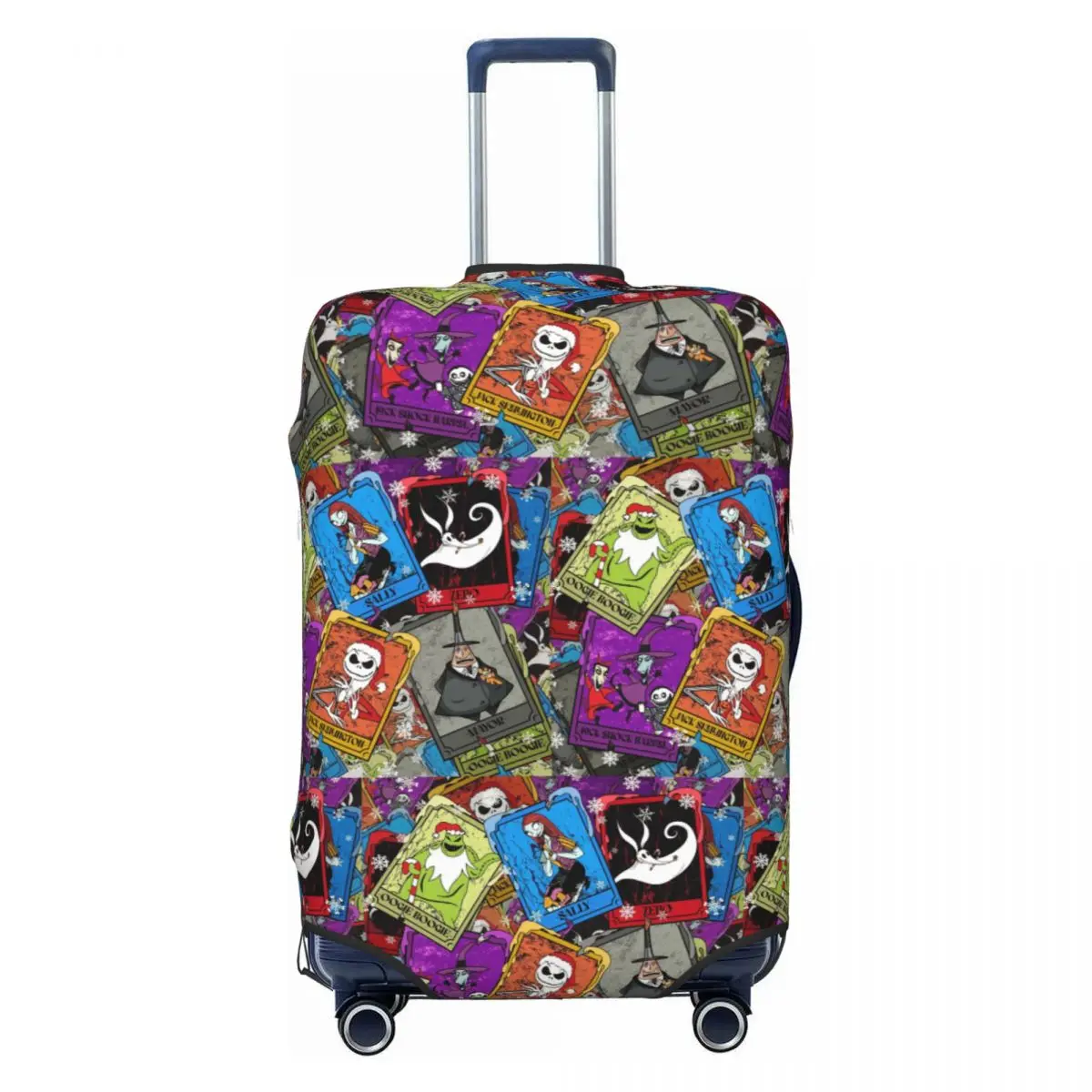 Чехол для чемодана с принтом «Кошмар перед Рождеством» в стиле аниме, моющийся, защитный, подходит для чемоданов 18-32 дюйма
Чехол для чемодана с принтом «Кошмар перед Рождеством» в стиле аниме, моющийся, защитный, подходит для чемоданов 18-32 дюйма