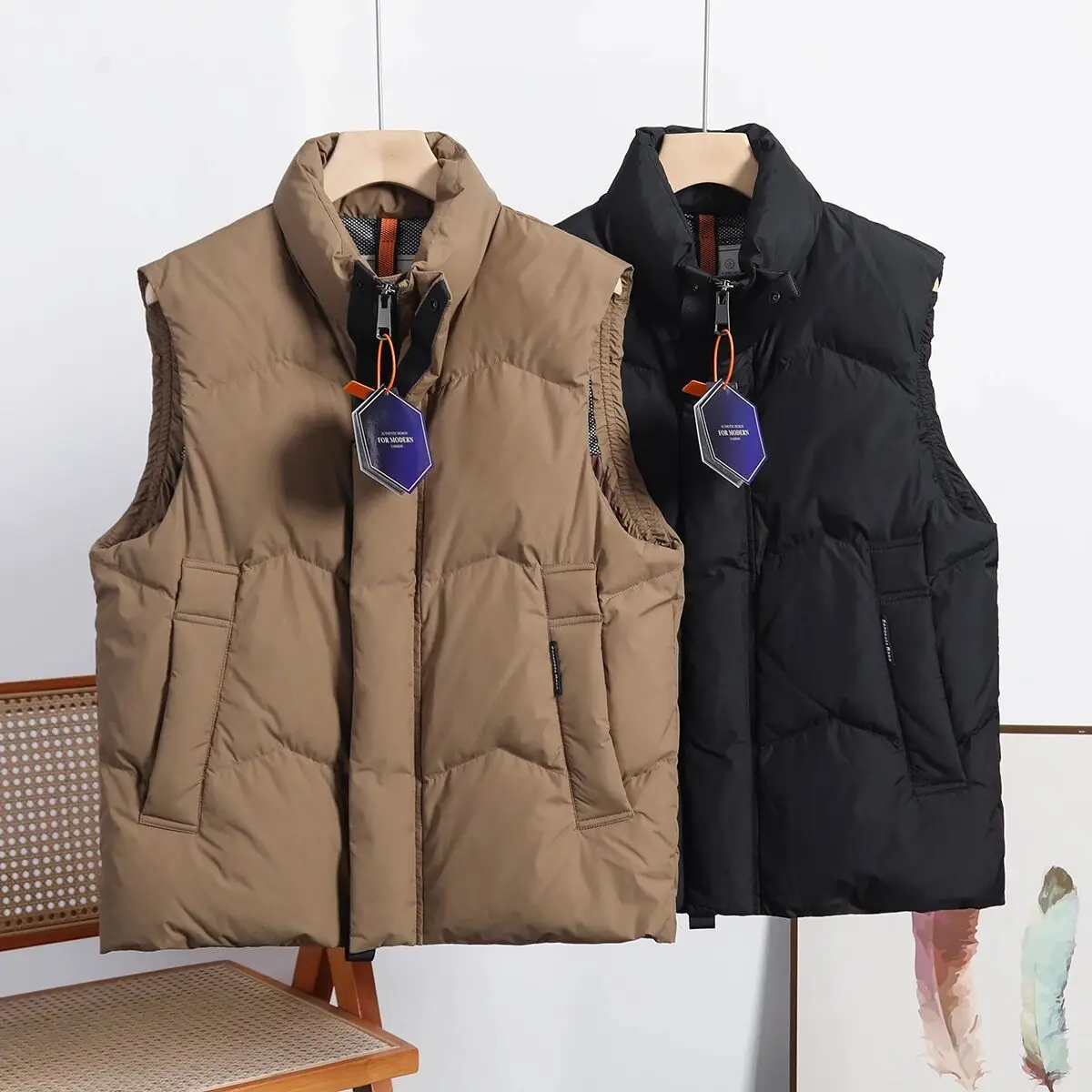 Мужской жилет High-End Busin 90 White Du с воротником-стойкой, утепленный, повседневный, для ношения под курткой
Мужской жилет High-End Busin 90 White Du с воротником-стойкой, утепленный, повседневный, для ношения под курткой