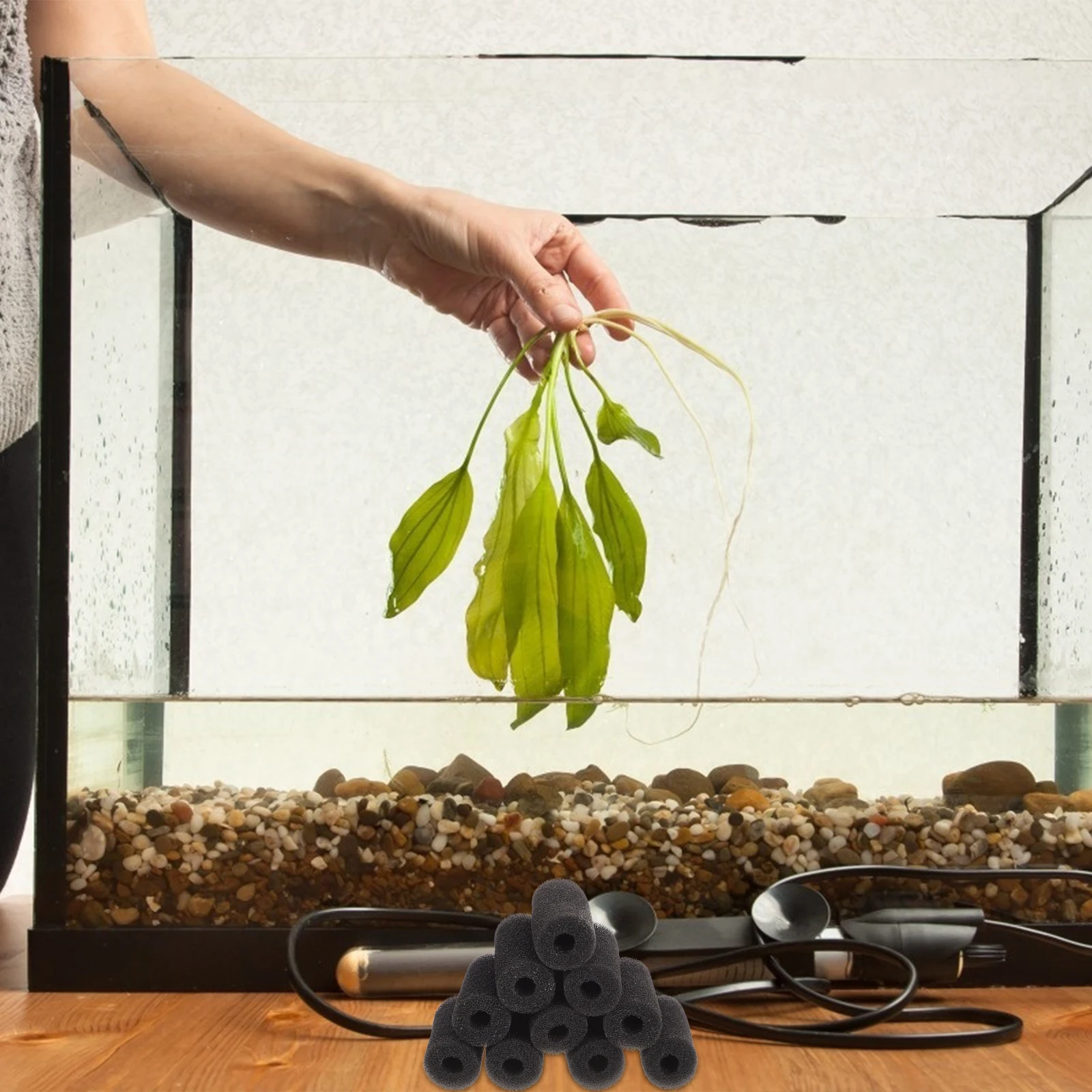 10 Pcs Filter Cotton Sleeve Aquarium Replacement Sponges Pad Protectors Guard Edge Pre-filter Fish Tank Accessories
10 Pcs Filter Cotton Sleeve Aquarium Replacement Sponges Pad Protectors Guard Edge Pre-filter Fish Tank Accessories