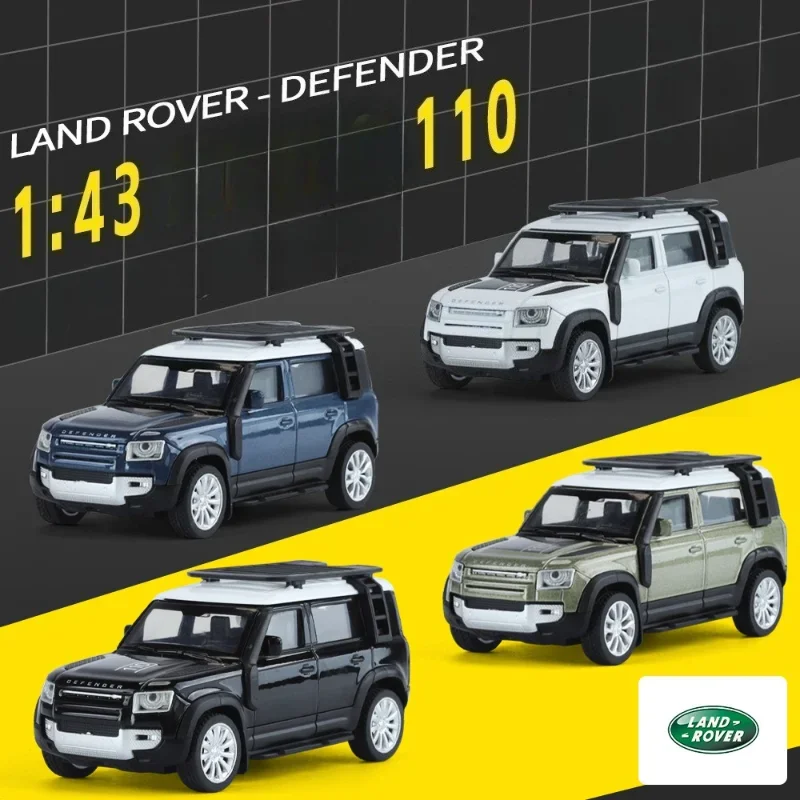 1/43 Scale Land Rover Defender 110 Alloy Car Model Pull Back Collection Miniature Voiture Toy Vehicle Gift Boy Birthday Gift
1/43 Scale Land Rover Defender 110 Alloy Car Model Pull Back Collection Miniature Voiture Toy Vehicle Gift Boy Birthday Gift